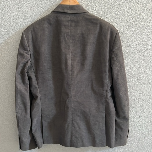 JACOBS BY MARC JACOBS MEN DARK DARK CORDUROY BLAZER SIZE LARGE - Picture 4 of 8